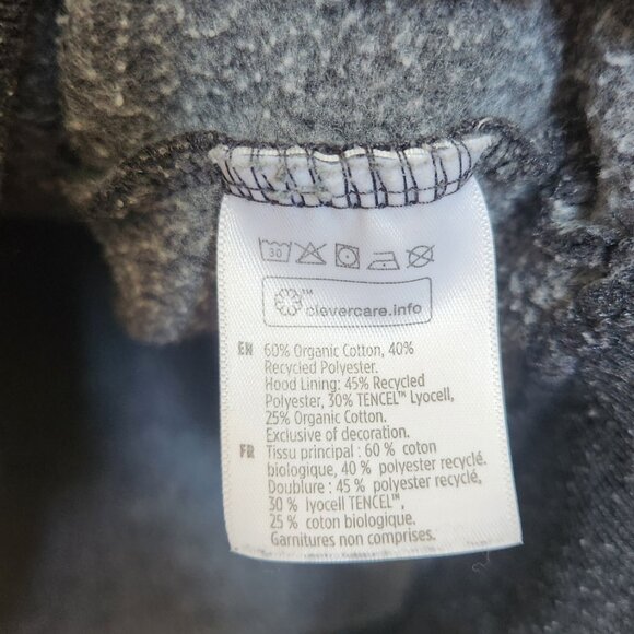 tentree Embroidery Logo Hoodie - Meteorite Black Heather - Picture 7 of 9